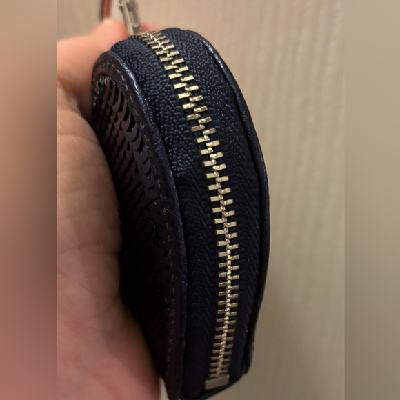 Coach Poppy sequin heart bag charm - EUC - Picture 4 of 5